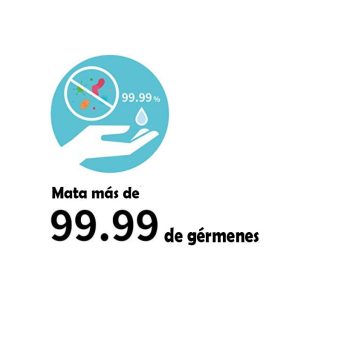 Alcohol en gel Desinfectante de manos sin enjuague ByD mata el 99.99% de los gérmenes - Imagen 7