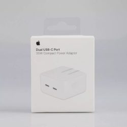 Apple 35w Doble Puerto Usb-C A2571 Cargador Compact Original Genuino Garantizado
